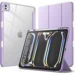 Чохол-книжка BeCover Soft Edge TPU з кріпленням Apple Pencil для Apple iPad Pro 13" M4 2024 Purple (711719)