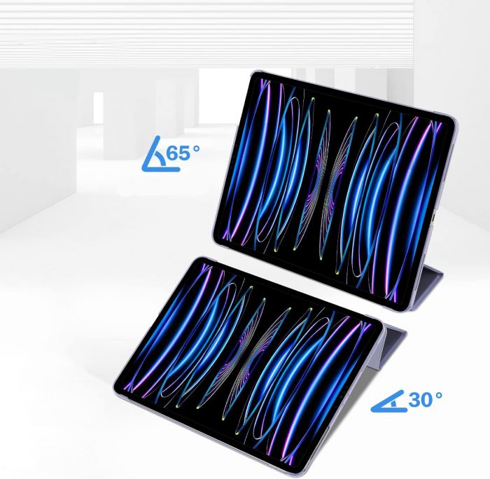 Чохол-книжка BeCover Tri Fold Hard для Apple iPad Air 13" M2 2024 Purple (711725)
