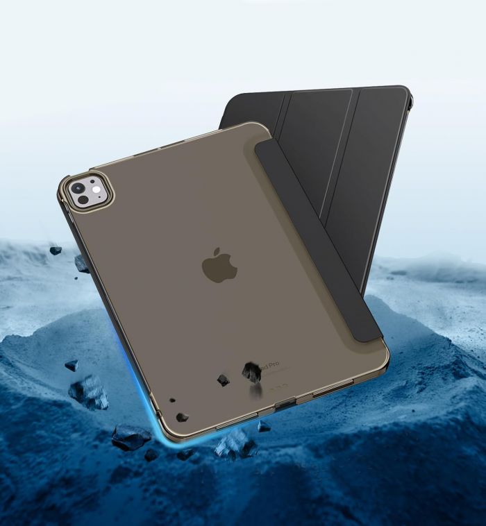 Чохол-книжка BeCover Tri Fold Hard для Apple iPad Pro 11" M4 2024 Black (711726)