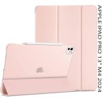 Чохол-книжка BeCover Tri Fold Hard для Apple iPad Pro 13" M4 2024 Pink (711732)