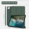 Чохол-книжка BeCover Tri Fold Soft TPU Silicone для Apple iPad Pro Pro 13" M4 2024 Dark Green (711752)