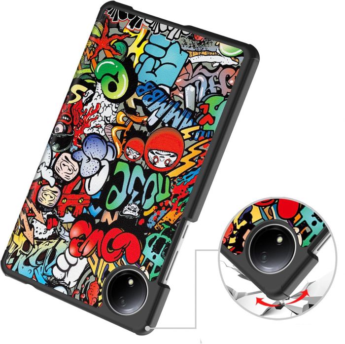 Чохол BeCover Smart Case для Xiaomi Redmi Pad SE 8.7" Graffiti (711913)