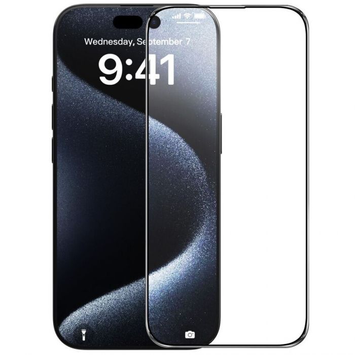 Захисне скло BeCover для Apple iPhone 16 Plus Black (712123)