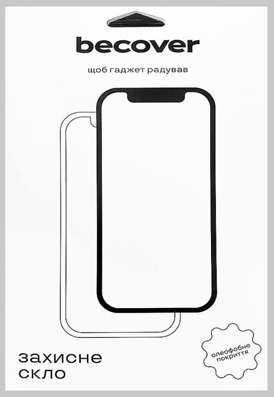 Захисне скло BeCover 10D для Xiaomi Redmi Pad SE 8.7" Black (712126)