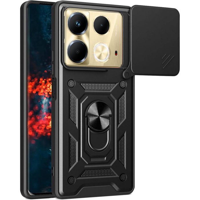 Чохол-накладка BeCover Military для Infinix Note 40 (X6853) Black (712159)