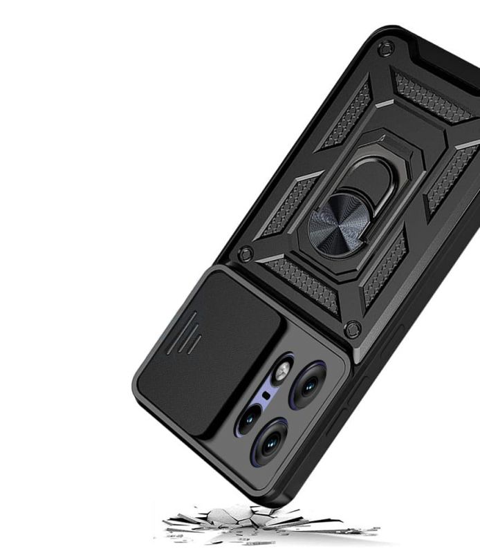 Чохол-накладка BeCover Military для Motorola Edge 50 Pro Black (712161)