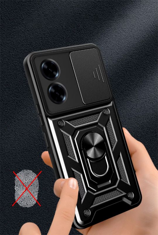 Чохол-накладка BeCover Military для ZTE Blade A34 Black (712173)