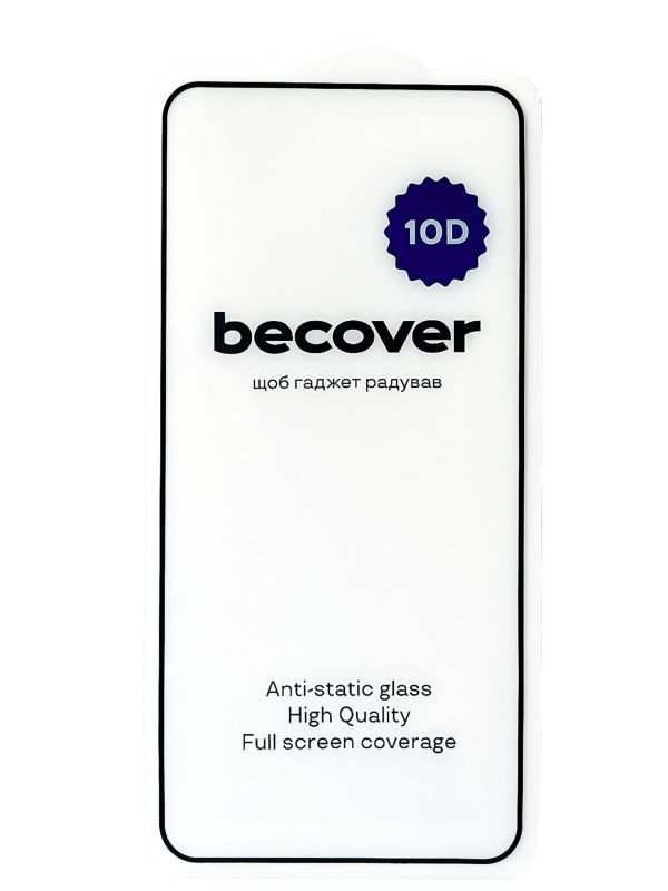 Захисне скло BeCover для Samsung Galaxy S24 FE SM-S721 10D Black (712486)