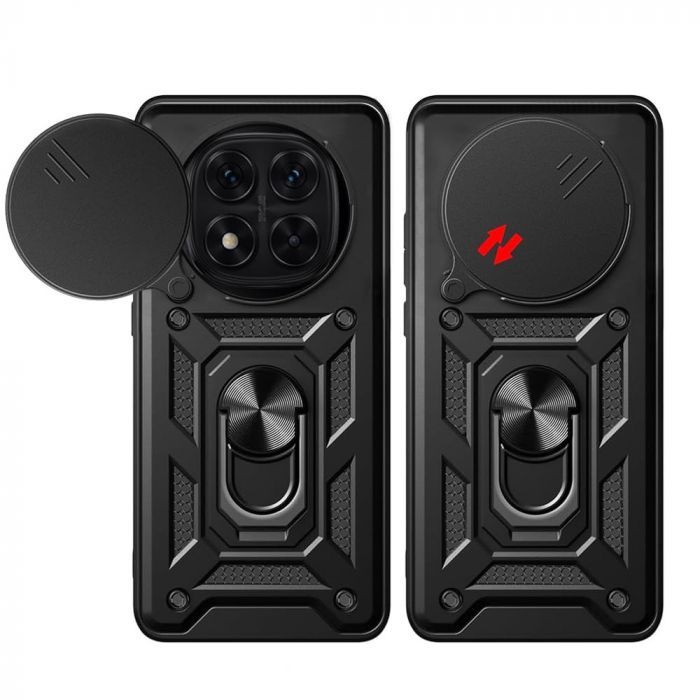 Чохол-накладка BeCover Military для Xiaomi Redmi Note 14 Pro 5G Black (712869)