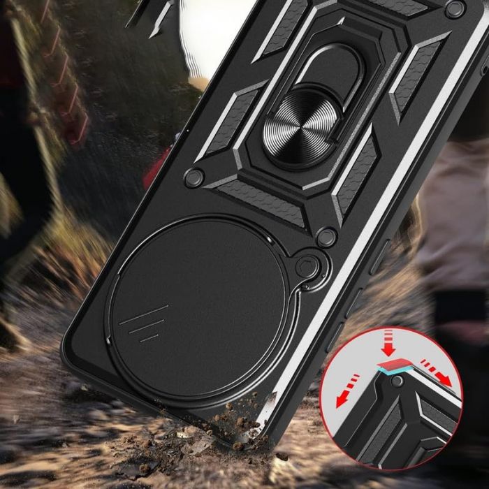 Чохол-накладка BeCover Military для Poco X7 Black (712873)