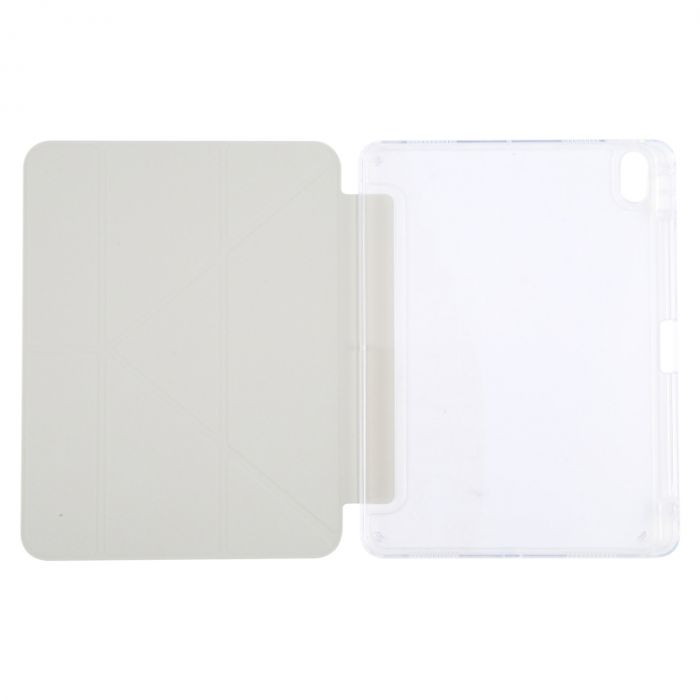 Чохол-книжка BeCover Ultra Slim Origami Transparent з кріпленням Apple для Apple iPad Mini 6 2021 Gray (712931)
