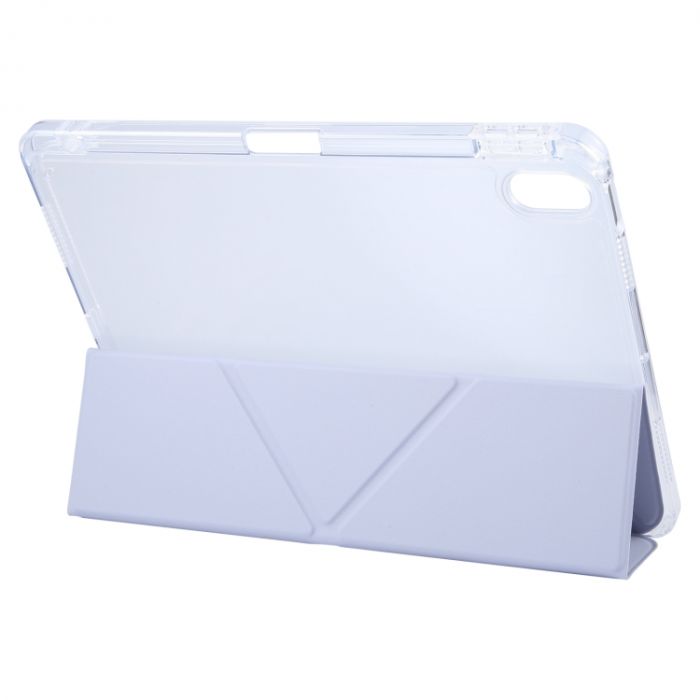 Чохол-книжка BeCover Ultra Slim Origami Transparent з кріпленням Apple для Apple iPad Mini 6 2021 Purple (712933)