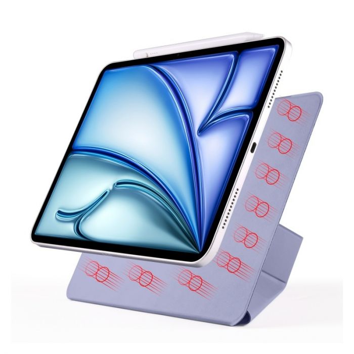 Чохол-книжка BeCover Ultra Slim Origami Magnetic для Apple iPad mini 6 (2021) Deep Purple (712945)