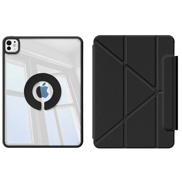 Чохол-книжка BeCover Ultra Slim Origami Flex для Apple iPad Pro 11 M4 (2024) Black (712977)