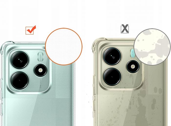 Чохол-накладка BeCover Anti-Shock для Xiaomi Redmi Note 14 4G Clear (713035)