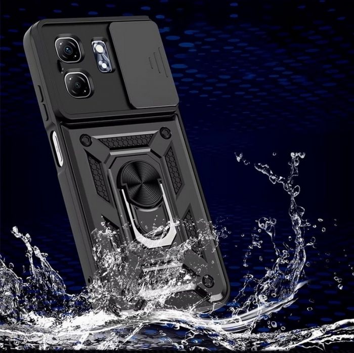 Чохол-накладка BeCover Military для Infinix Hot 50i (X6531) Black (713047)