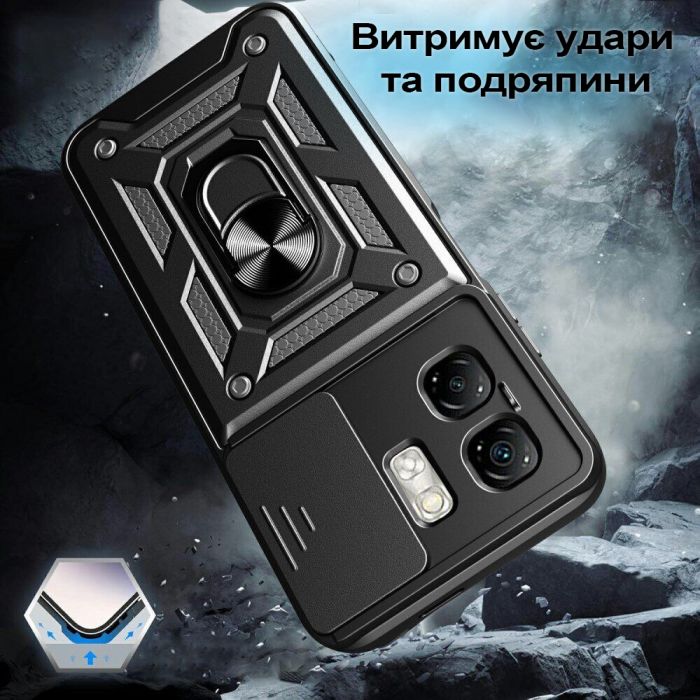 Чохол-накладка BeCover Military для Infinix Smart 9 (X6532) Black (713049)