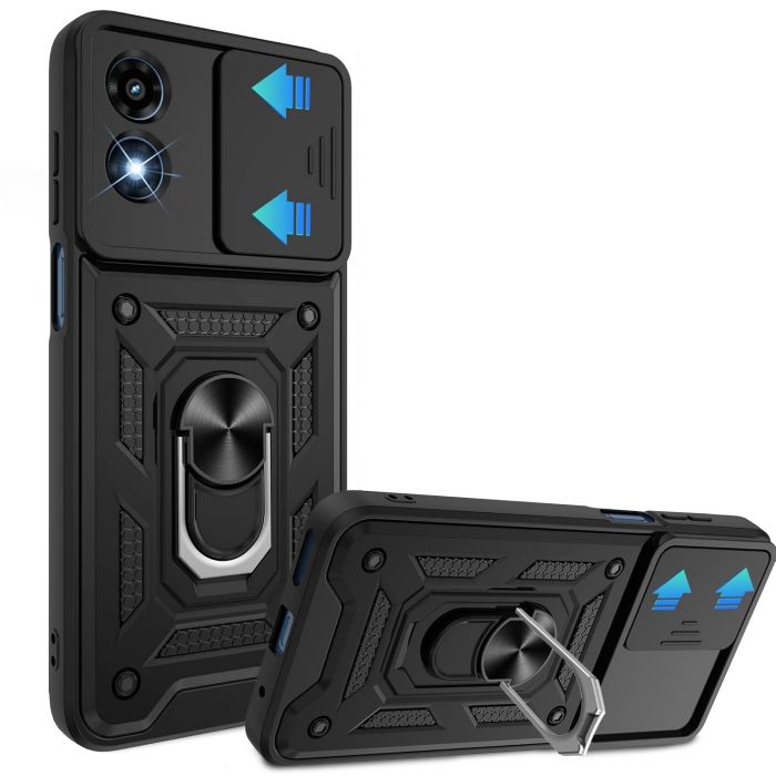 Чохол-накладка BeCover Military для Motorola Moto G04/G04s Black (713062)