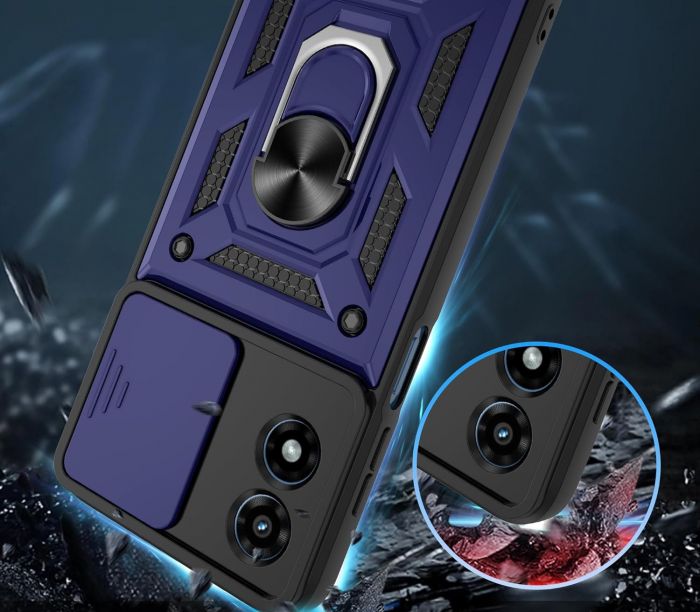 Чохол-накладка BeCover Military для Motorola Moto G04/G04s Blue (713063)