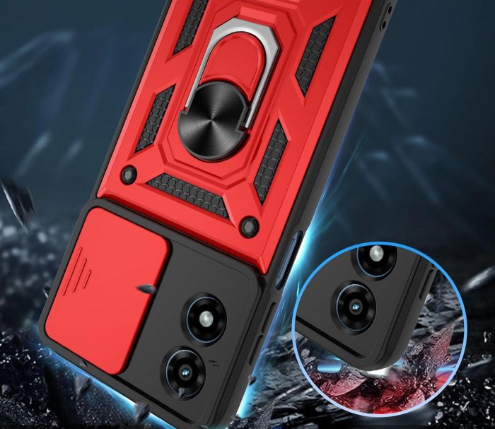 Чохол-накладка BeCover Military для Motorola Moto G04/G04s Red (713065)