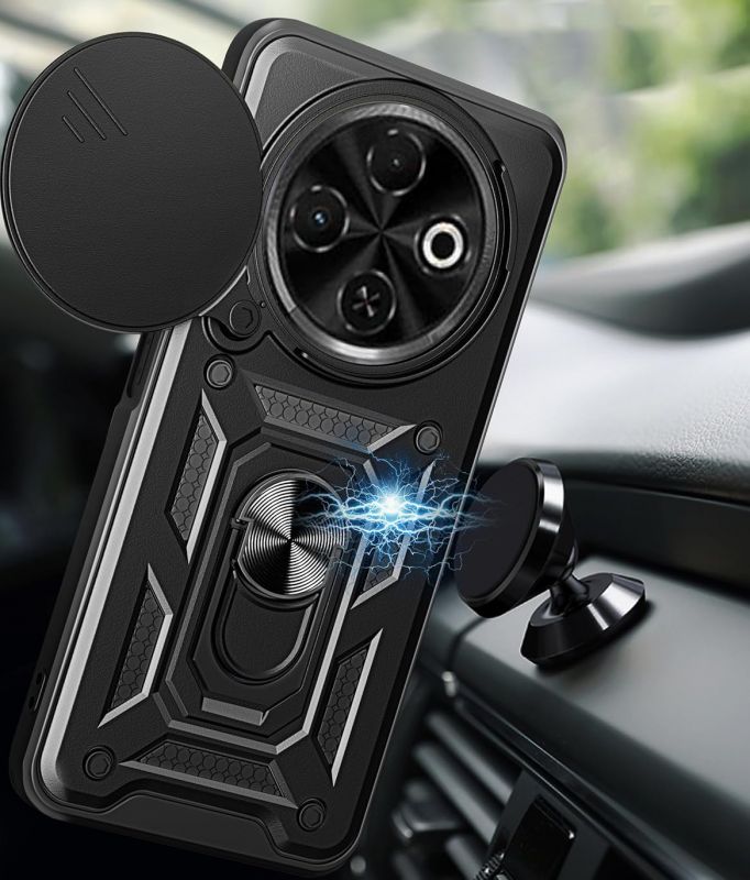 Чохол-накладка BeCover Military для Tecno Spark 30C 4G Black (713074)