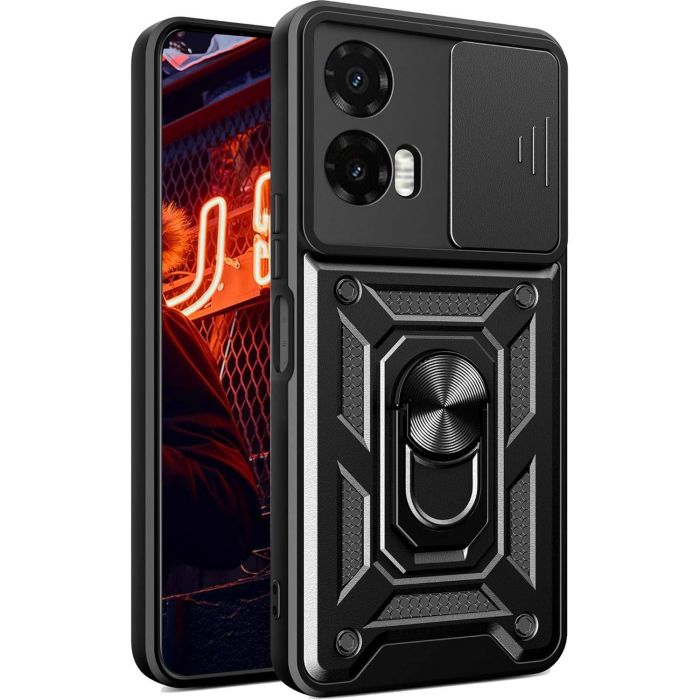 Чохол-накладка BeCover Military для Motorola Moto G35 Black (713089)