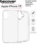 Чохол-накладка BeCover для Apple iPhone 17 Transparancy (713757)