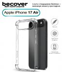 Чохол-накладка BeCover Anti-Shock для Apple iPhone 17 Air Clear (713795)