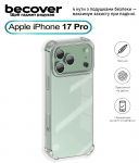 Чохол-накладка BeCover Anti-Shock для Apple iPhone 17 Pro Clear (713797)