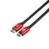 Кабель Atcom HDMI - HDMI V 2.0 (M/M), 3 м, Black/Red (24943)
