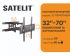 Кронштейн Satelit 39-80PIVOT600A (VESA600х400)