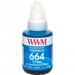 Чорнило WWM Epson L110/210/300 Cyan (E664C) 140г