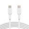 Кабель Belkin USB Type-C-USB Type-C, 1м White (CAB003BT1MWH)