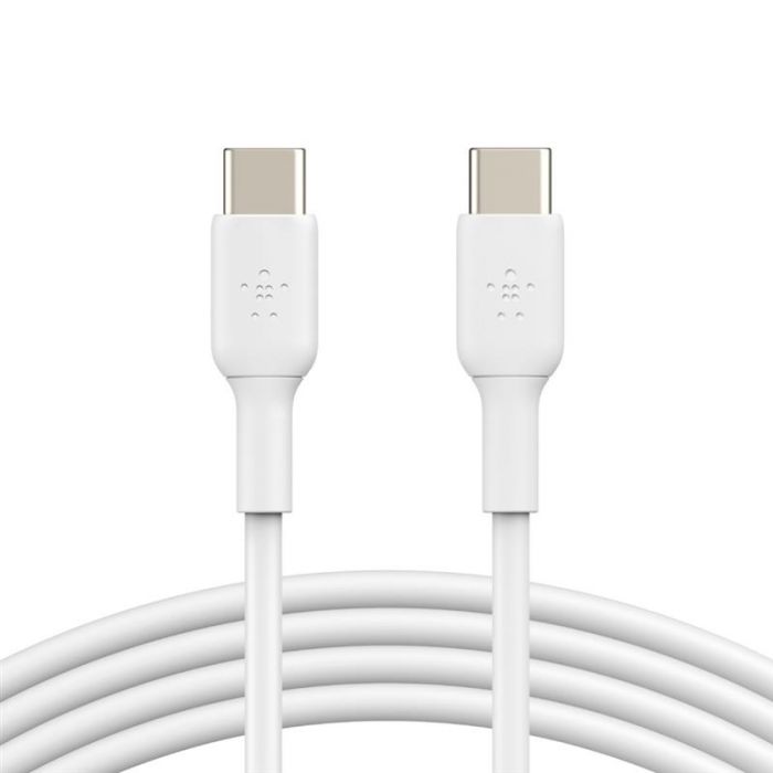Кабель Belkin USB Type-C-USB Type-C, 1м White (CAB003BT1MWH)