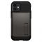 Чохол-накладка Spigen Slim Armor для Apple iPhone 12 Mini Gunmetal (ACS01546)
