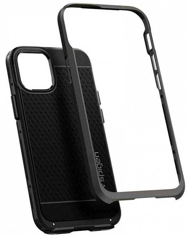 Чохол-накладка Spigen Neo Hybrid для Apple iPhone 12 Mini Gunmetal (ACS01754)