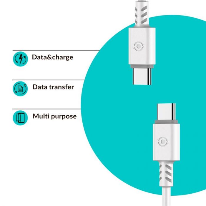Кабель Piko CB-TT11 USB Type-C-USB Type-C (M/M) 1.2 м White (1283126504020)