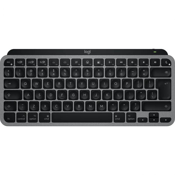 Клавіатура бездротова Logitech MX Keys Mini for Mac Minimalist Wireless Illuminated Space Gray (920-012652)