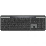 Клавiатура бездротова Logitech Slim Solar+ Graphite (920-013764)