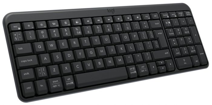 Клавiатура бездротова Logitech K250 Graphite (920-013822)
