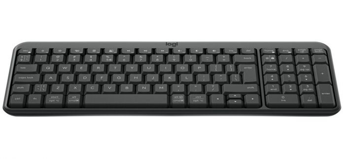 Клавiатура бездротова Logitech K250 Graphite (920-013822)
