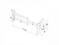 Кронштейн KSL WMO-4025T (VESA200х200)