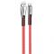 Кабель ColorWay USB - micro USB (M/M), 2.4 А, 1 м, Red (CW-CBUM011-RD)