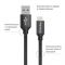 Кабель ColorWay USB - Lightning (M/M), 2.4 А, 2 м, Black (CW-CBUL007-BK)