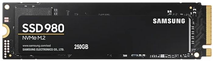 Накопичувач SSD  250GB Samsung 980 M.2 PCIe 3.0 x4 NVMe V-NAND MLC (MZ-V8V250BW)
