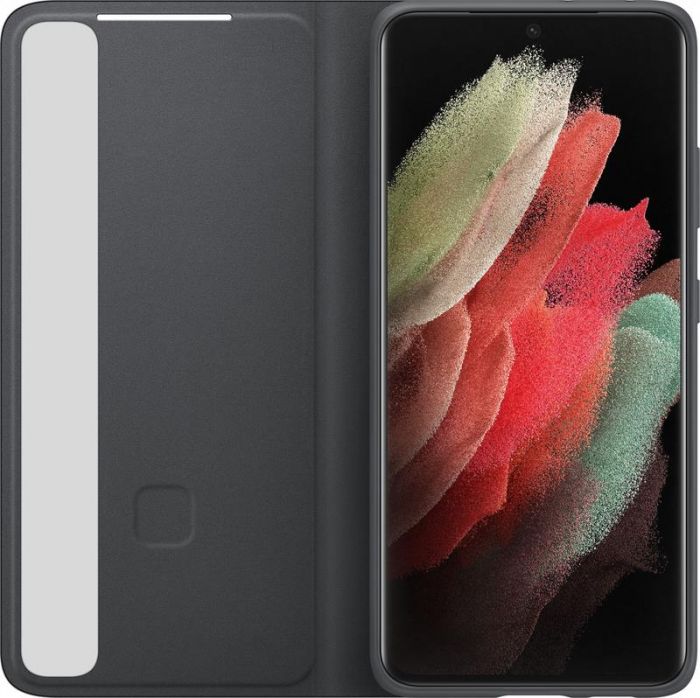 Чохол-книжка Samsung Smart Clear View Cover для Samsung Galaxy S21 Ultra SM-G998 Black (EF-ZG998CBEGRU)