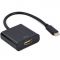 Адаптер Cablexpert USB Type-C - HDMI (M/F) Black (A-CM-HDMIF-04)
