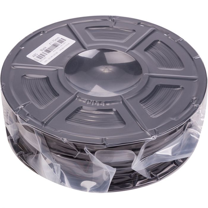ABS-пластик PowerPlant Filament для 3D-принтера 1.75 мм 1 кг, чорний (PT812851)