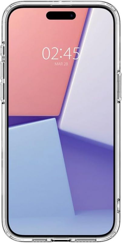 Чохол-накладка Spigen Crystal Hybrid with MagFit для Apple iPhone 15 Pro Max Clear (ACS06450)
