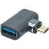 Адаптер PowerPlant USB Type-C - USB (M/F) Black (CA914319)